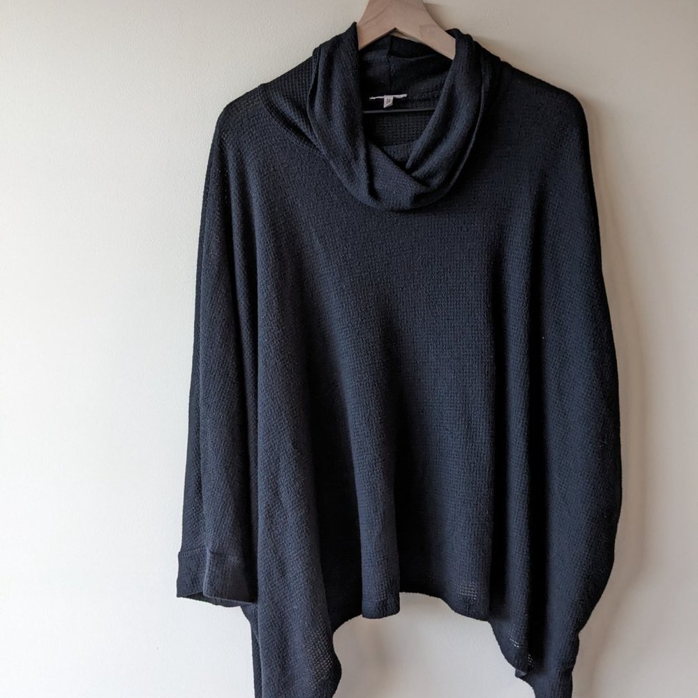 Cowl Neck Dolman Sleeve Tunic